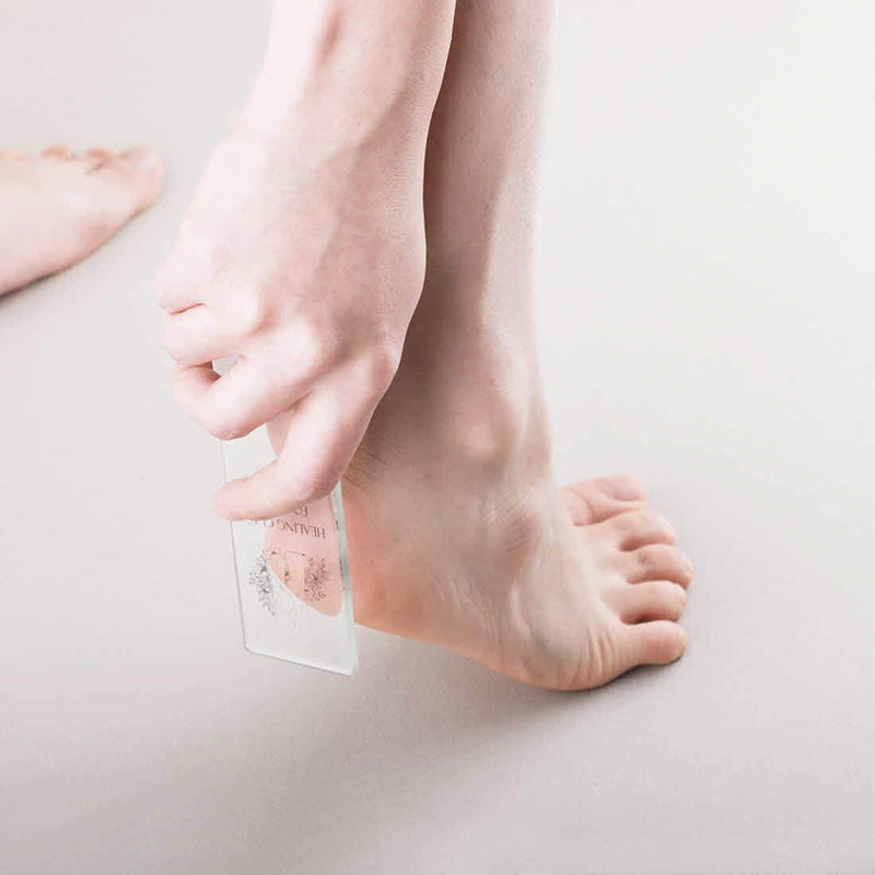 APLB Healing Glass Foot Callus Remover 2.12oz. / Korean Skin Care, 100% Glass, Make your feet soft & smooth, Removes Rough, Hard Callus, - BeesActive Australia