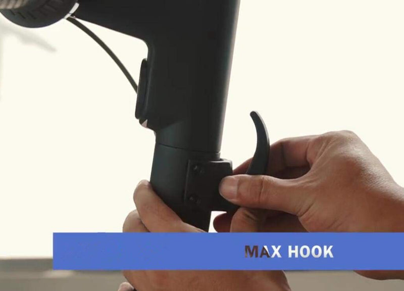 HUIKANGSHENG Handy Hanger Hook Solid Plastic for Ninebot Scooter Hanging Pothook Accessories for Segway Ninebot Max E-Scooter,Black - BeesActive Australia