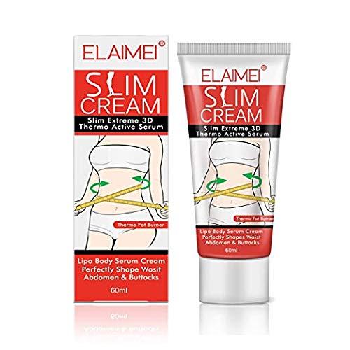 Hot Cream, Professional Cellulite Slimming & Firming Cream, Body Fat Burning Massage Gel, Slim Cream for Shaping Waist, Abdomen and Buttocks (white) white - BeesActive Australia