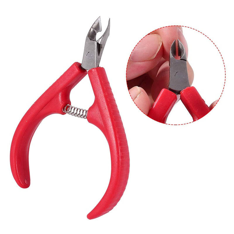 Cuticle Nipper, Professional Stainless Steel Nail Clipper Cutter Toe Finger Cuticle Plier, Cuticle Trimmer Nipper for Manicure Pedicure - BeesActive Australia