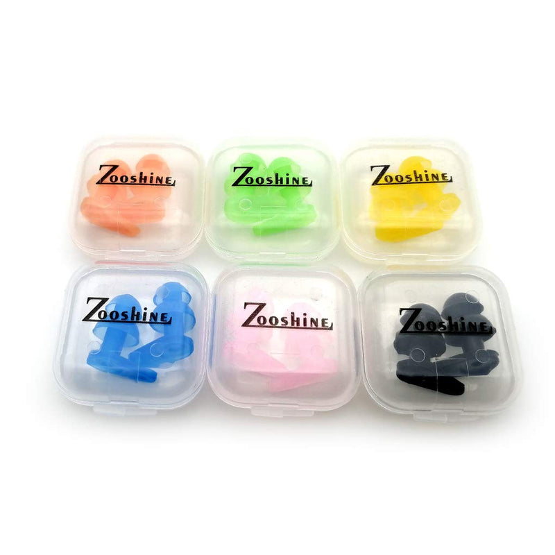 6 Sets Waterproof Kids Swimming Earplugs with Case Package, Protect Children's Ears in Water Shower - BeesActive Australia