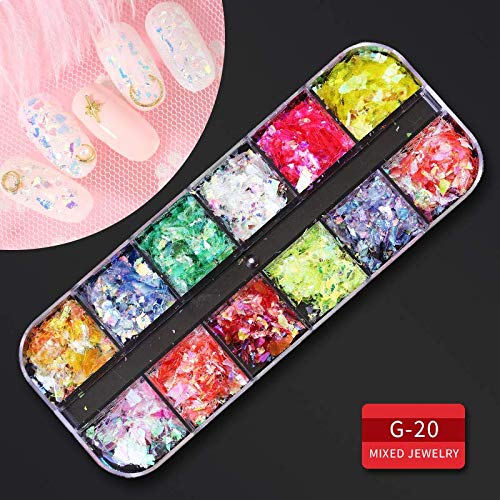 Artdone 9 boxes Nail Rhinestones,Nail Gems Nail Diamonds,Nail Art Studs Nail Crystals Nail Sequins for Nails Kit with 1 Tweezers and 3 Pen for Nail Art Supplies Accessories - BeesActive Australia