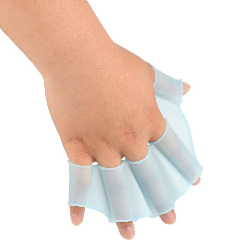 Aquatic Gloves Swimming Webbed Gloves Aquatic Gloves Swimming Fins Swim Gloves Training Glove for Swimming Accessory Small - BeesActive Australia
