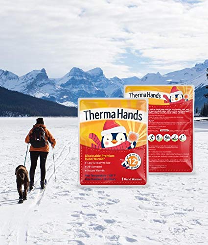 ThermaHands Hand Warmers(5-9720 Packs) - Premium (Size: 3.5 inch x 4 inch, Duration: 12+ Hours, Max Temp: 163 F) Air-Activated, Convenient, Safe, Natural, Odorless, & Long Lasting Hand Warmer 5 Packs - BeesActive Australia