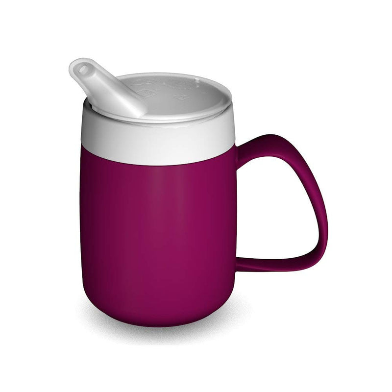 Ornamin Mug with Internal Cone 140 ml Blackberry and Drinking Lid (model 207 + 814) / drinking aid, thermo mug Single - BeesActive Australia
