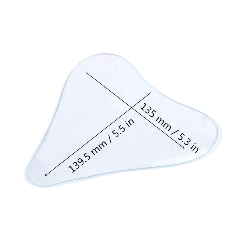 2 Pcs Decollete Pads Reusable Premium Silicone Chest Wrinkle Pad Firming Skin for Eliminating And Preventing Chest Wrinkle - BeesActive Australia