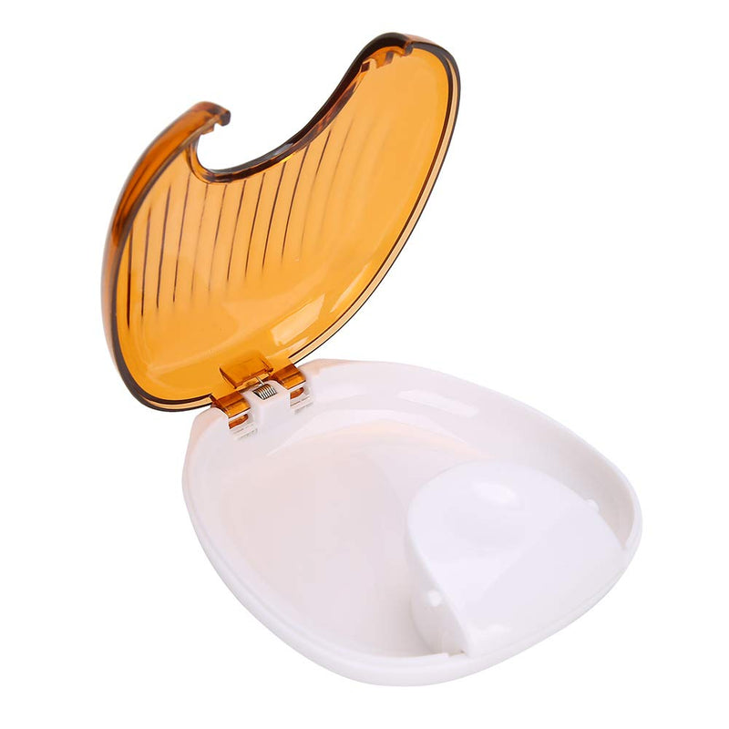 Retainer Case,Mouth Guard Case Orthodontic Retainer Case Portable Waterproof Mouthpiece Denture Box Container Denture Storage Container(1) 1 - BeesActive Australia