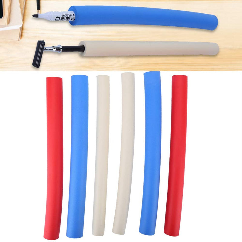 6Pcs Pen Foam Grip Tube, Non Slip Foam Handle Sleeve Cover, Utensils Pen Foam Grip Tubing for Elderly - BeesActive Australia