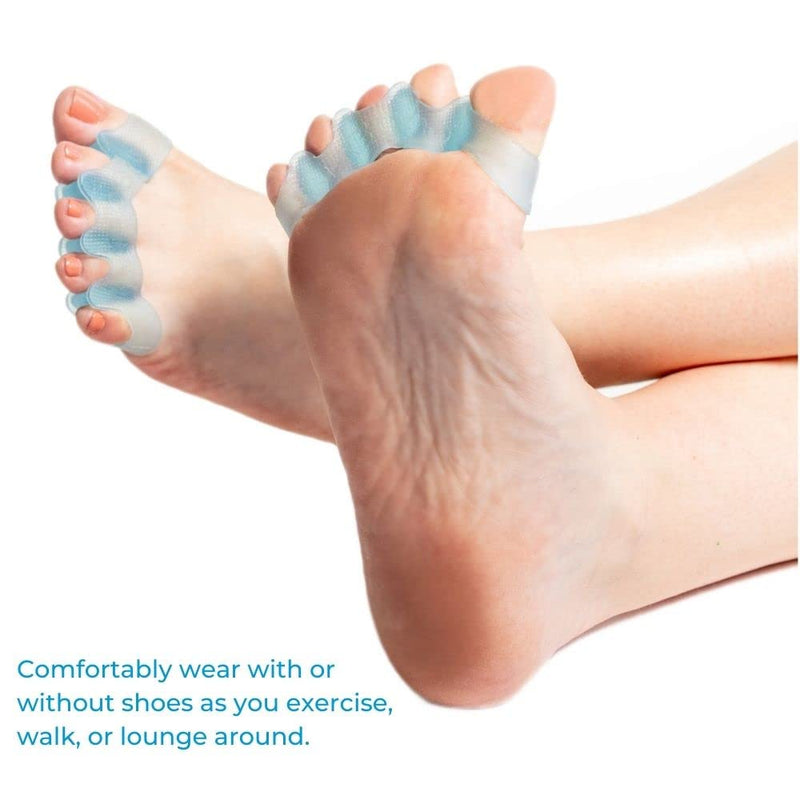 Naboso Splay - Gel Toe Stretcher, Separator and Straightener for Correction of Bunions, Hammer Toes and Restore Natural Foot Shape - BeesActive Australia