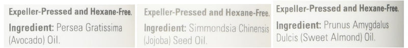 Now Foods Variety Moisturizing Oils Sampler: Sweet Almond, Avocado, and Jojoba Oils - 4oz. Bottles each - BeesActive Australia