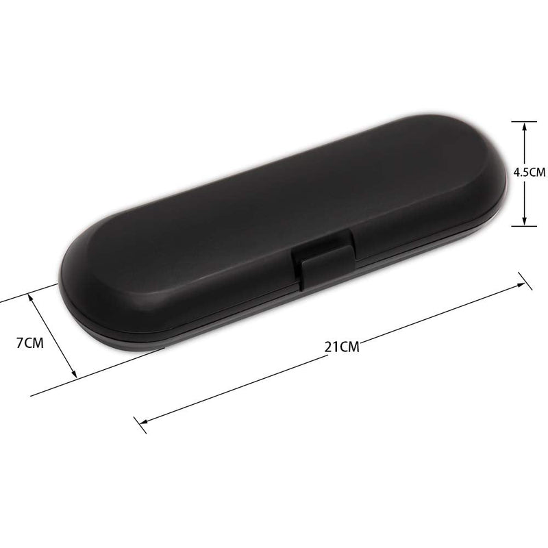 Electric Toothbrush Travel Case for Fairywill/Seago/OKMIMO/ Demita Series, Black - BeesActive Australia
