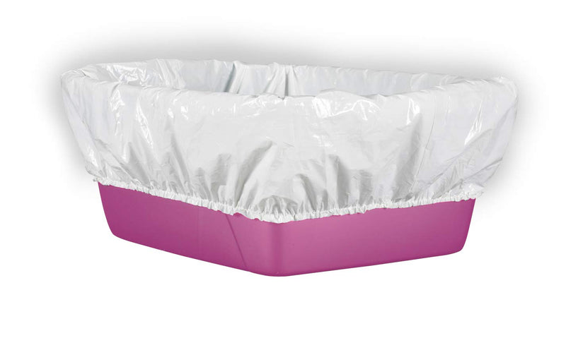 Alfapet Kitty Cat Pan Disposable, Elastic Liners- 10-Pack-For Large, X-Large, Giant, Extra-Giant Size Litter Boxes- With Sta-Put Technology for Firm, Easy Fit- Quick + Clever Waste Cleaners Jumbo - BeesActive Australia
