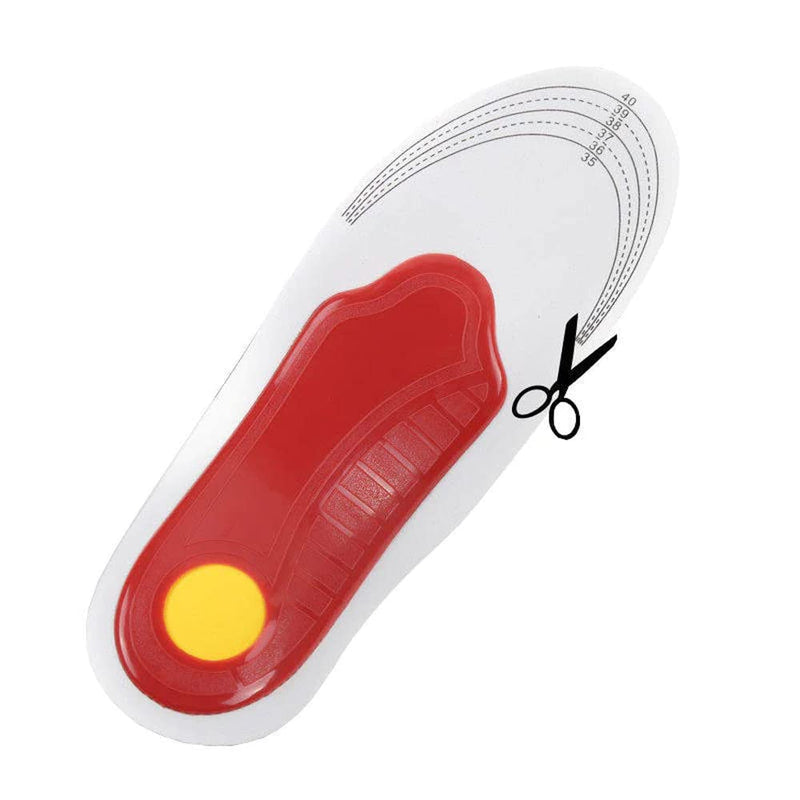Orthotic Insoles for Women, Arch Support Insoles for Men, Plantar Fasciitis Arch Support Shoe Boot Flat Feet Inserts, Orthotic Feet Heel Pain Shock Absorption Comfortable Insoles (Small EU 35-40) Small EU 35-40 - BeesActive Australia