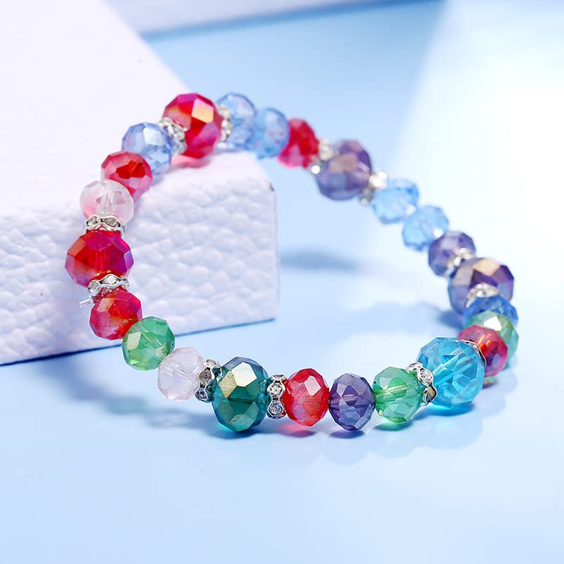 Korean Version Beaded Crystal Bracelet Simple Temperament Versatile Girls Bracelet - BeesActive Australia