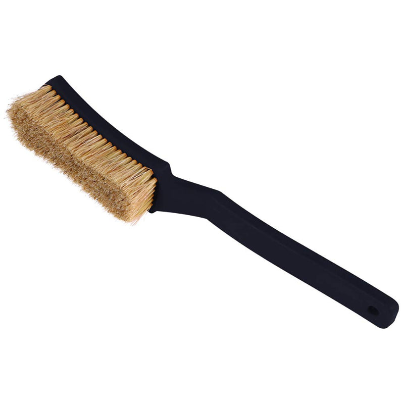 TWO STONES Bouldering Brush with Thick Ultra Durable Boar's Hair Bristles,Perfect Rock Climbing Brushes for Rock Climbing Holds on Climbing Wall as Climbing Chalk Brush Indoor or Outdoor Black&Light Blue - BeesActive Australia