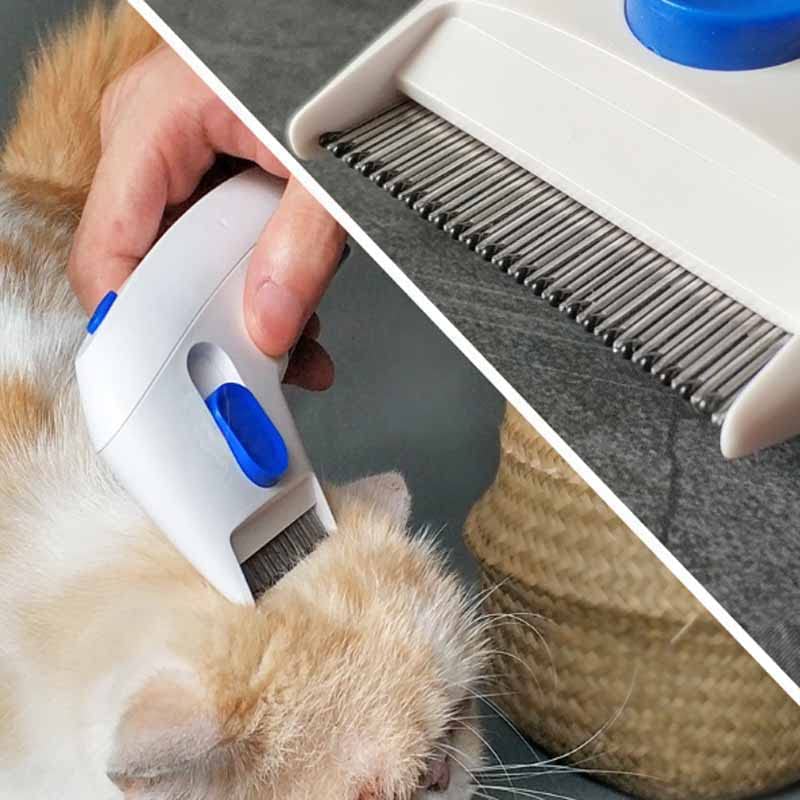 Pet Comb, Grooming Comb Brush for Dogs Cats Effective Remove Float Hair - BeesActive Australia