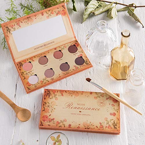 Honeybee Gardens Nude Renaissance Refillable Eye Shadow Palette - BeesActive Australia