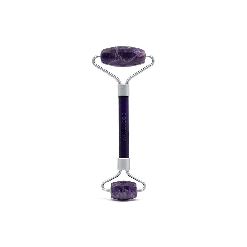 EcoTools Amethyst Face Roller + Eye Roller, Massage Tool Facial Set, 100% Amethyst Skincare Essential - BeesActive Australia