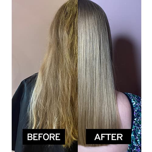 THE HAIR BOSS BY LISA SHEPHERD White Blonde Colour Enhancing Gloss, Semi-Permanent Hair Treatment for 6 Washes, 150ml - BeesActive Australia