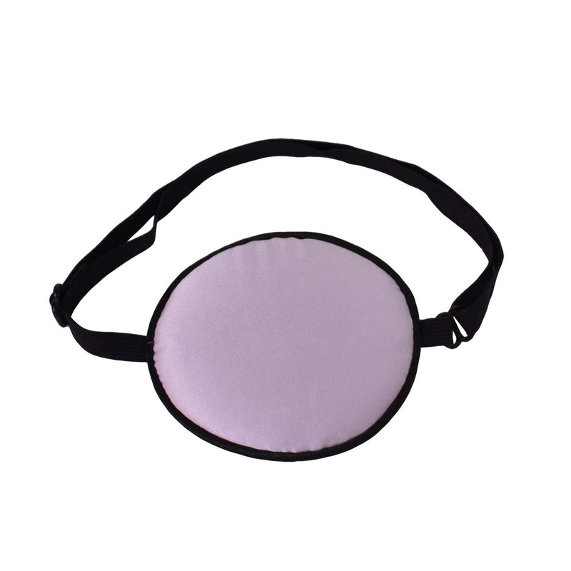 Bleiou 2 Pcs Elastic Silk Eye Patch for Kids Adjustable Eye Mask for Lazy Eye Amblyopia Strabismus Kid Navy and Light Purple - BeesActive Australia