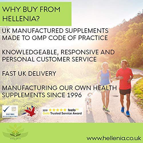 Hellenia Cod Liver Oil Capsules High Strength 1000mg | 360 Fish Oil Capsules - One Year Supply | Rich Source of Omega 3 Essential Fatty Acids - BeesActive Australia
