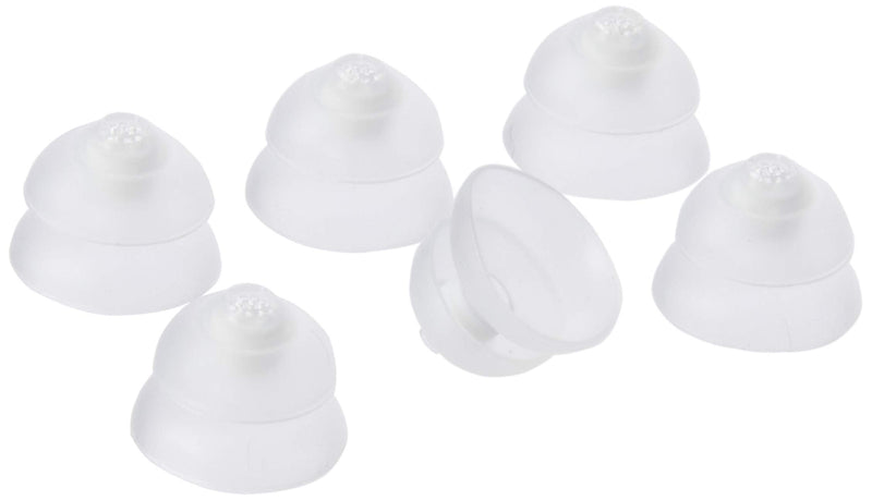 Siemens Click Dome 10/12 mm Double For RIC Hearing Aids - 6 Domes Each by Siemens - BeesActive Australia
