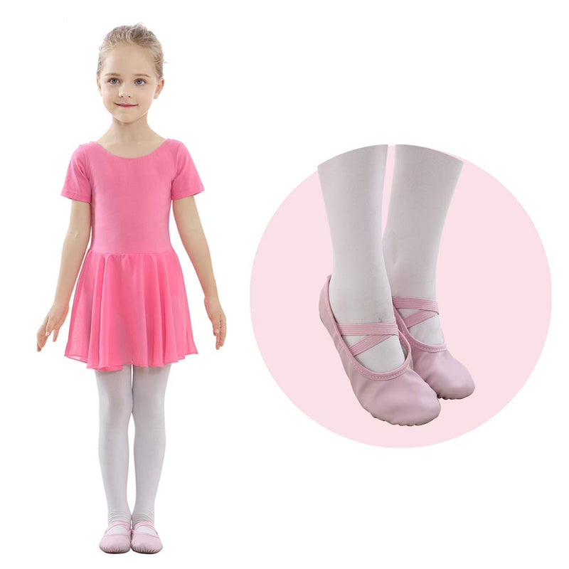 Stelle Girls Ballet Practice Shoes, Yoga Shoes for Dancing 9 Toddler Pink - BeesActive Australia