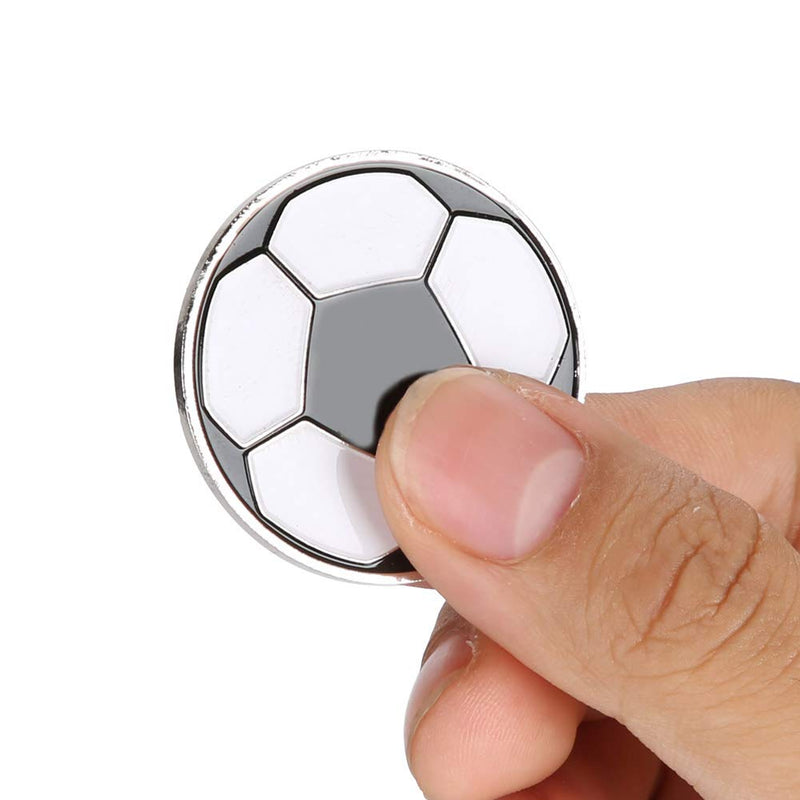 VGEBY Soccer Flip Coin, Anti-Rust Hard Alloy Football Referee Judge Toss Coins Pick Side with Case for Matches Training - BeesActive Australia