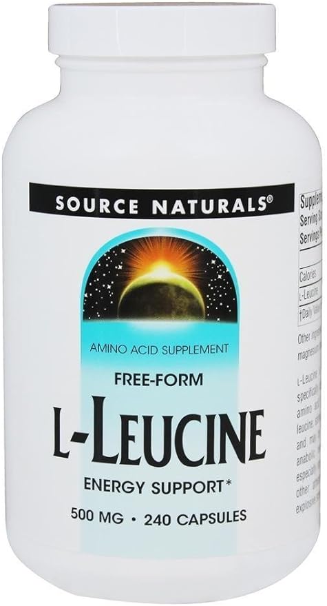 L-leucine 500mg 240 capsules - BeesActive Australia