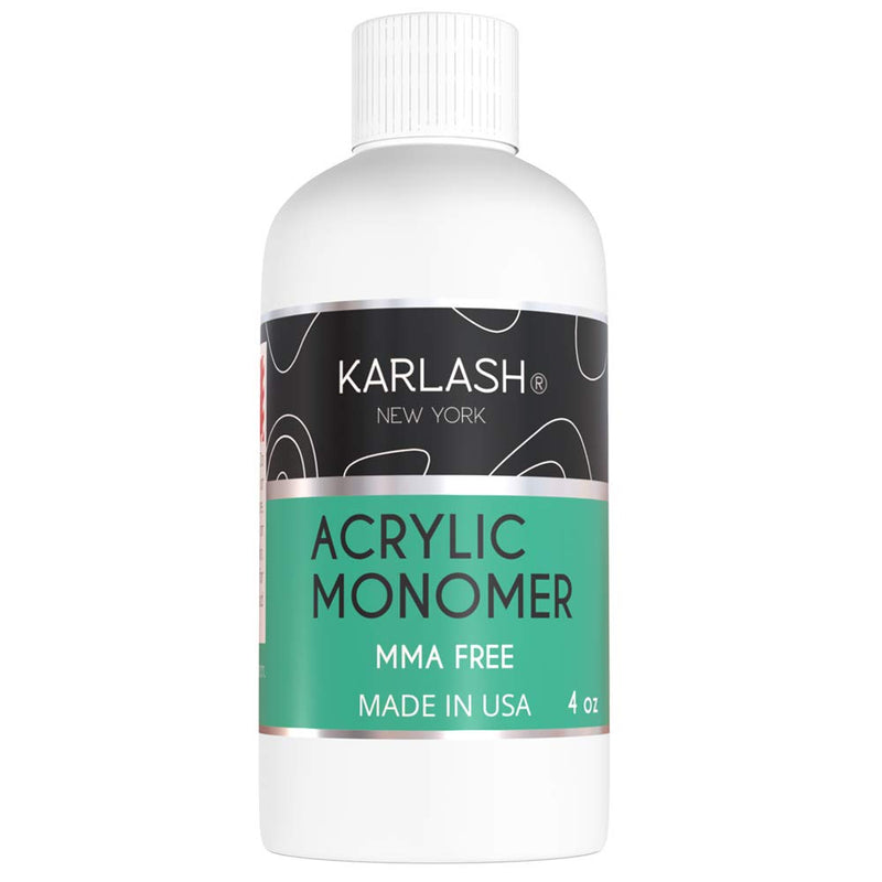 Karlash Professional Polymer Kit Acrylic Powder Crystal Clear 2 oz and Acrylic Liquid Monomer 4 oz for Doing Acrylic Nails, MMA free, Ultra Shine and Strong Nails Acrylic Nail Kit - BeesActive Australia