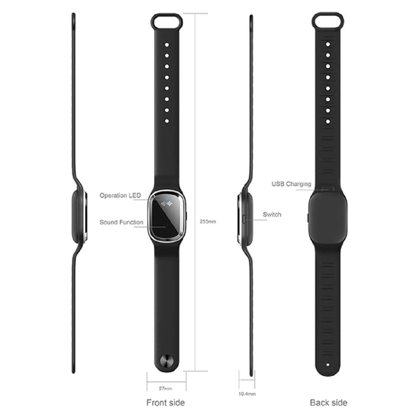 N3 ZELEK Mosquito Repellent Bracelet Mosquito Bands Newest CHIP Insect Repellent Bands Ultrasonic Pest Repeller Wrist Band Pest Control Repellent Bracelet Anti Mosquito Wristband Smart Insect Watch White - BeesActive Australia