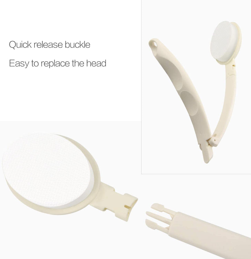 LFJ Body Lotion Applicator for Back, Foldable Long Handled Oils Sun Cream Applicator Bathroom Aids for Men Women Foldable Handle - BeesActive Australia