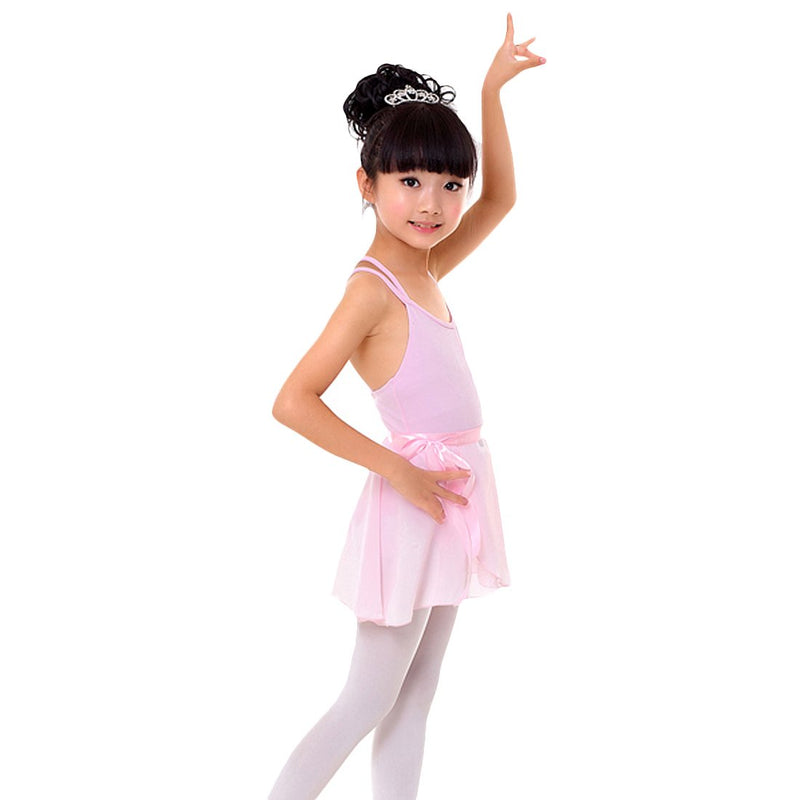 [AUSTRALIA] - kilofly 3pc Girls Ballerina Sheer Wrap Ballet Tutu Dress Dance Skirts Value Pack 30 Inch 