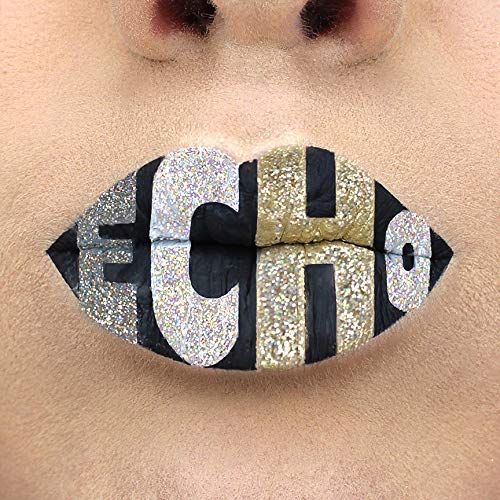 Mehron Makeup Echo Pressed Glitter Palette (Gold, Silver, Opalescent) - BeesActive Australia