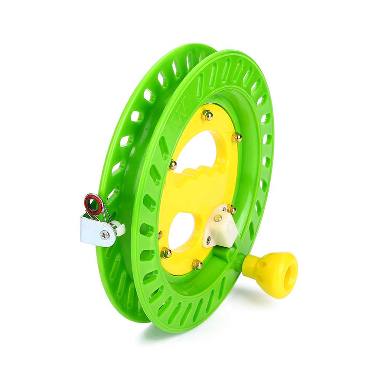 VGEBY Fishing Kite Line Spool, Plastic Wheel Reel Grip Winder Holder Tool Accessory 22cm Green - BeesActive Australia