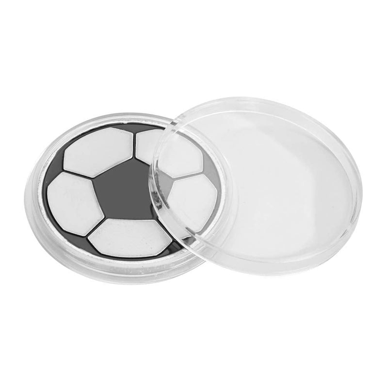 VGEBY Soccer Flip Coin, Anti-Rust Hard Alloy Football Referee Judge Toss Coins Pick Side with Case for Matches Training - BeesActive Australia