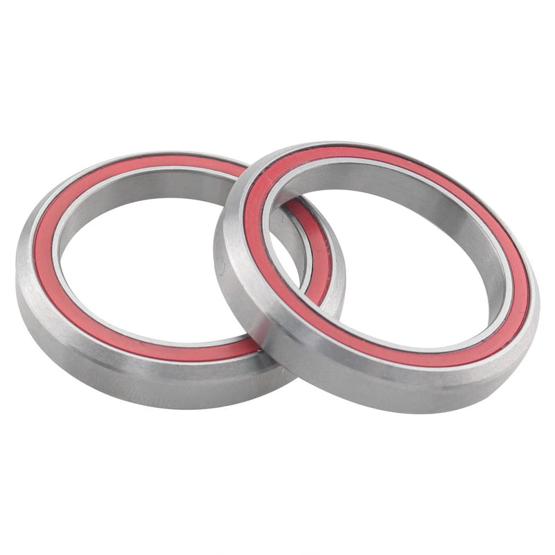 WHYHKJ 2pcs Metal 41mm Bicycle Headset Bearing Mountain Road Bike Bicycle Headset Bearing Part, Silver - BeesActive Australia