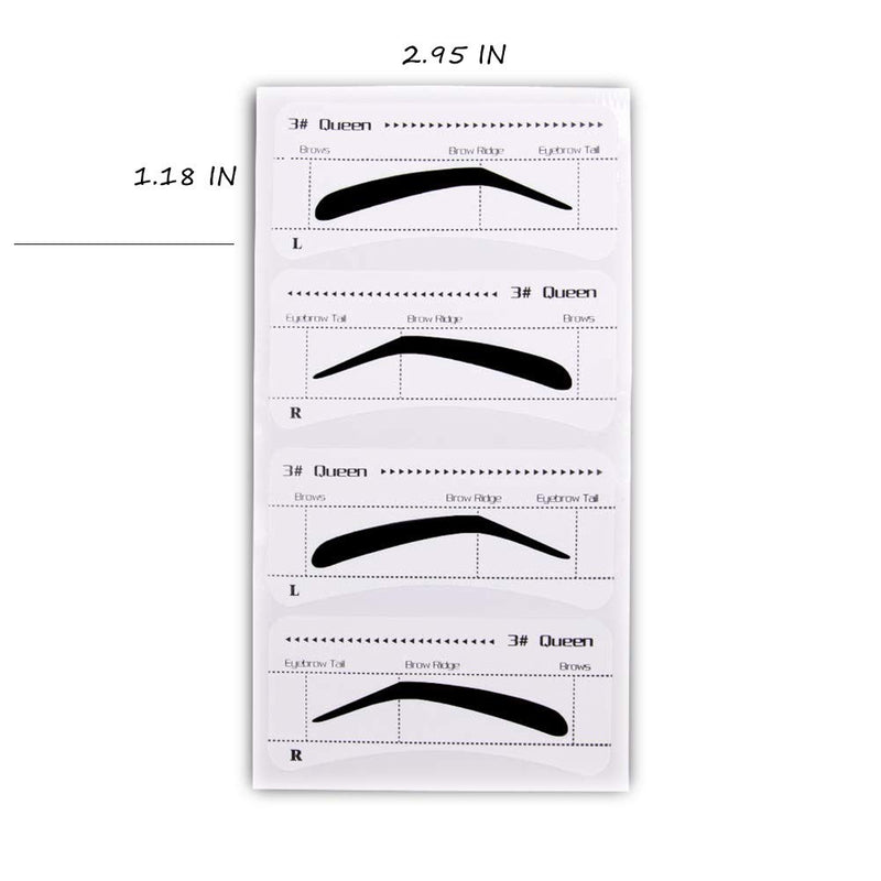 Eyebrow stencil,Makeup templates,Eyebrow sticker drawing perfect eyebrow within 3 minutes. - BeesActive Australia