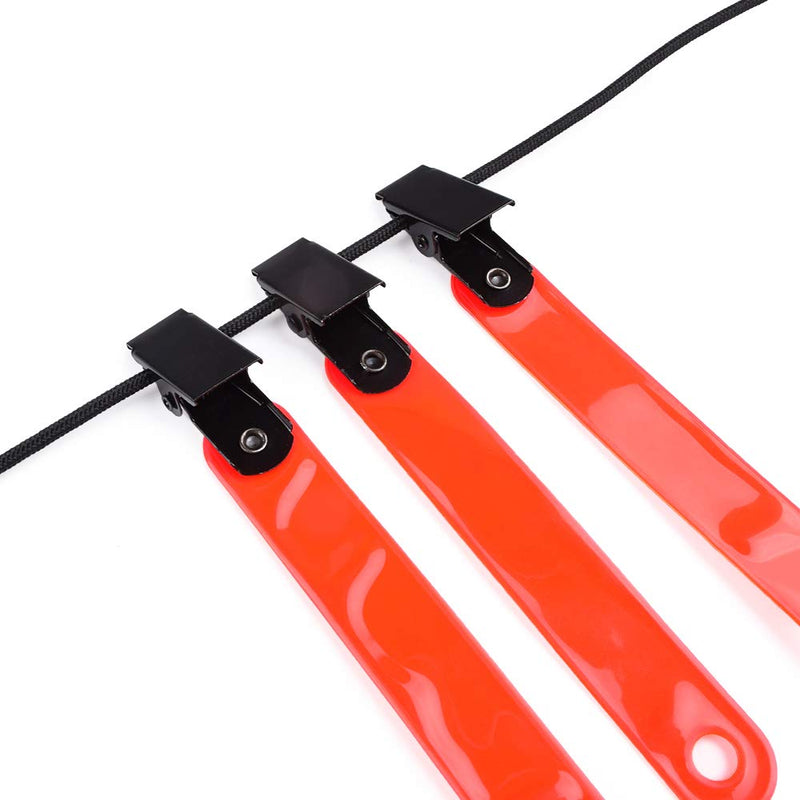 Bow and arrow college Reflective Trail Markers with Clips for Hunter Safety Night-n-Day Hunting Accessories (Pack of 12) - BeesActive Australia