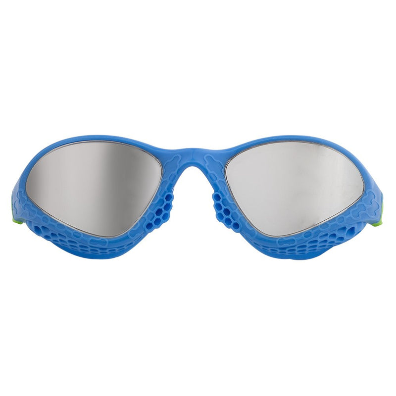 [AUSTRALIA] - KONA81 Barracuda Swim Goggle K945 - Honeycomb-Structured Frame/Seals, Triathlon UV Protection No Leaking Easy Adjusting Lightweight Comfortable for Adults Women Ladies #94510 Blue 
