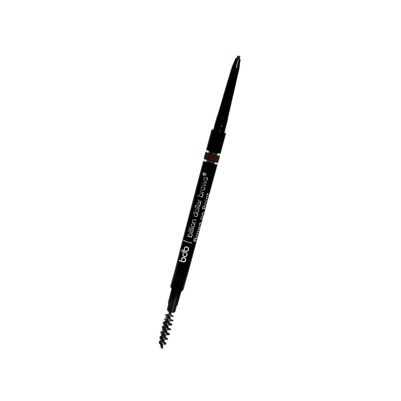 Billion Dollar Brows On Point Waterproof Micro Eyebrow Pencil - Raven Black, Super-fine and Self-sharpening Tip for Natural, Blendable Lines - BeesActive Australia