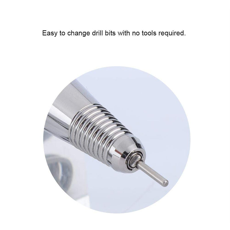 Nail Drill Pen, 35000RPM Electric Nail Drill Handpiece, Manicure Nail Drill Replacement Handle Handpiece for Electric Nail Polishing Machine - BeesActive Australia