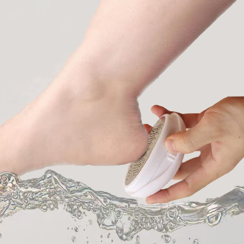 XINGYIYIJIA Egg Shape Foot Scrubber to Remove Foot Cuticles Tool Foot File Foot Grinder Manual Removal of Foot Dead Skin Tool - BeesActive Australia