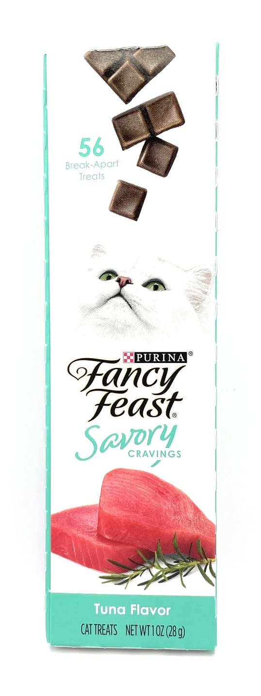 Fancy Feast Savory Cat Food Tuna Treats Flavor Bundle Includes (3) Each: Savory Cravings Tuna Treats (1 oz), Puree Naturals Tuna in a Demi-Glace (1.4 oz) & Catnip Toy - BeesActive Australia