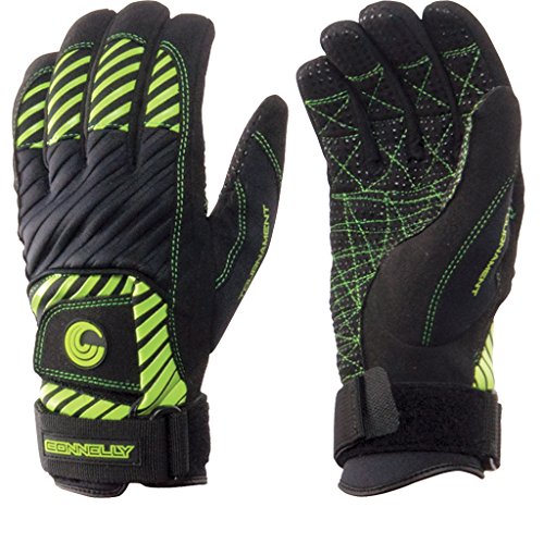 MENS TOURNAMENT WATERSKI GLOVE X-Small GREEN - BeesActive Australia