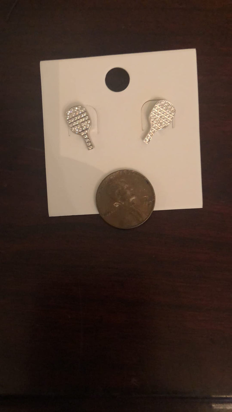 Classic and Elegant Pickleball Paddle Earrings - BeesActive Australia