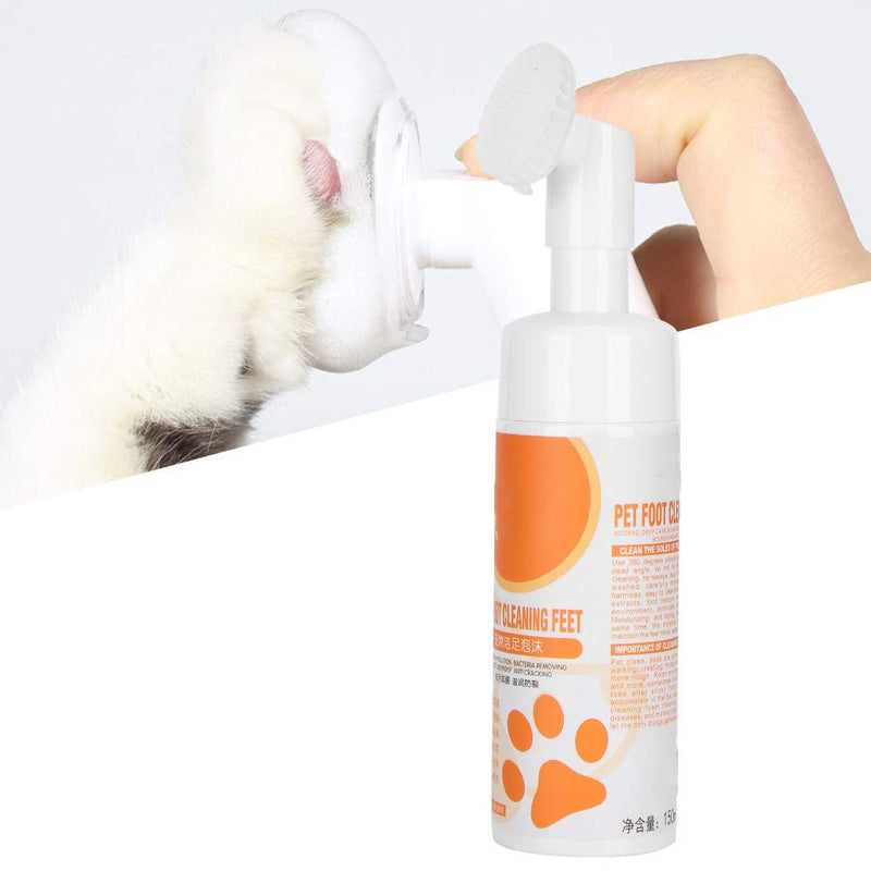 Zerodis Paw Cleaner, Pet Foot Foam Waterless Pet Shampoo with Silicone Brush for Dogs Cats Feet - BeesActive Australia