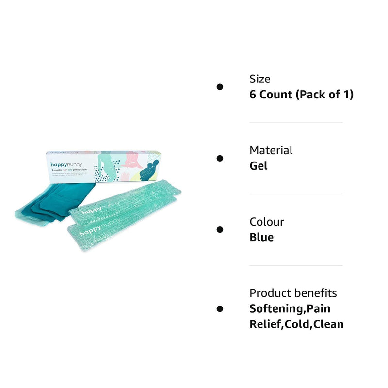 Postpartum Hot And Cold Packs, Ice Pads Pain Relief For Perineal Conditions, Vaginal Recovery, Haemorrhoids And Heat Pads For Breast Pain, 2 Reusable Flexible Cooling Gel Pads, 4 Soft Washable Sleeves - BeesActive Australia