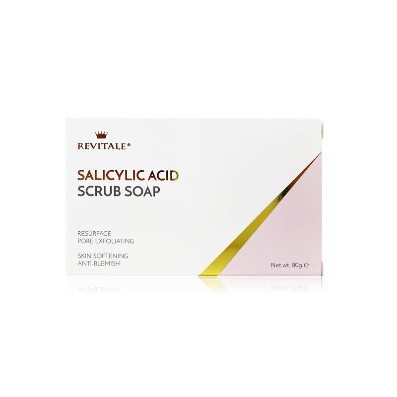 Revitale Salicylic Acid Scrub Soap, Pore Exfoliating, Softening Skin, Anti-Blemish - BeesActive Australia