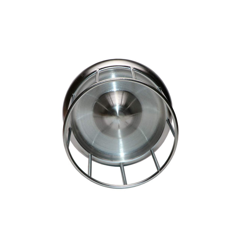 Wontee Tortoise Food Water Dish Feeder Bowl Stainless Steel Tray Dispenser for Lizard Turtle Chameleon Reptiles Medium - BeesActive Australia